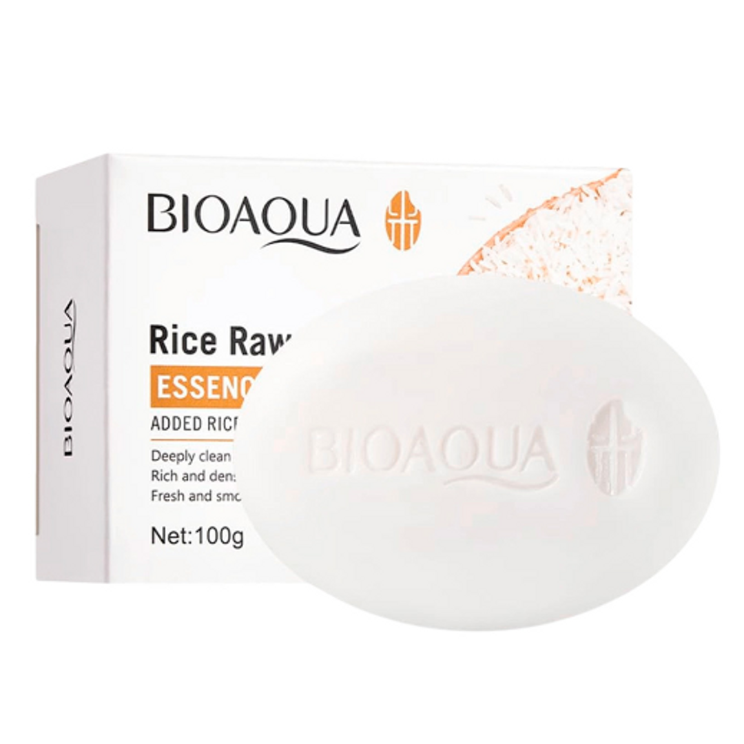 JABON FACIAL ARROZ BIOAQUA 