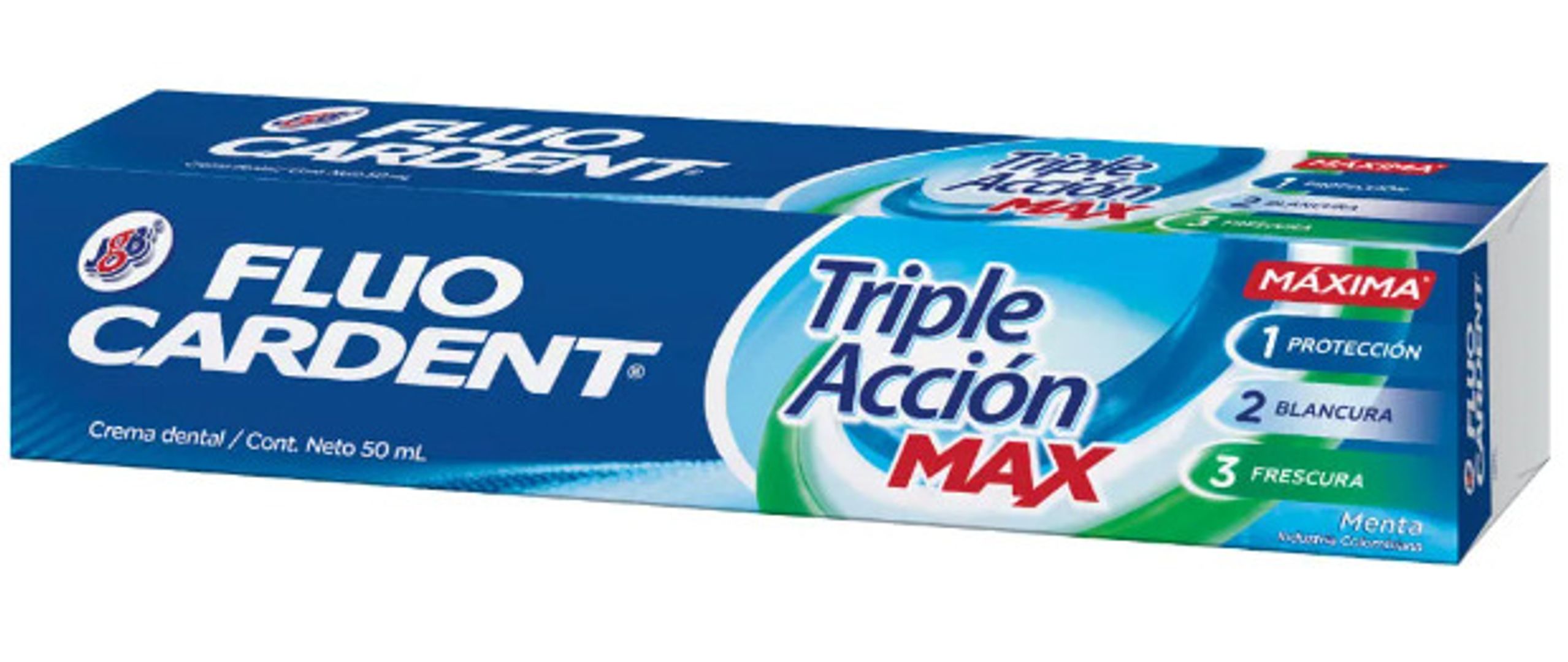 CREMA DENTAL FLUO CARDENT MULTIACCION*50ML