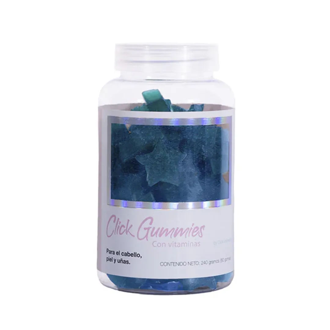 GOMAS DE COLAGENO Y BIOTINA 240GR CLICK HAIR