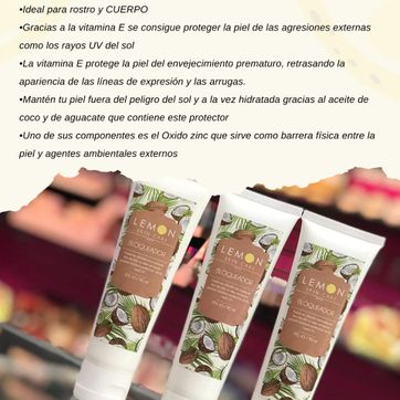 PROTECTOR SOLAR LEMON - imagen 3