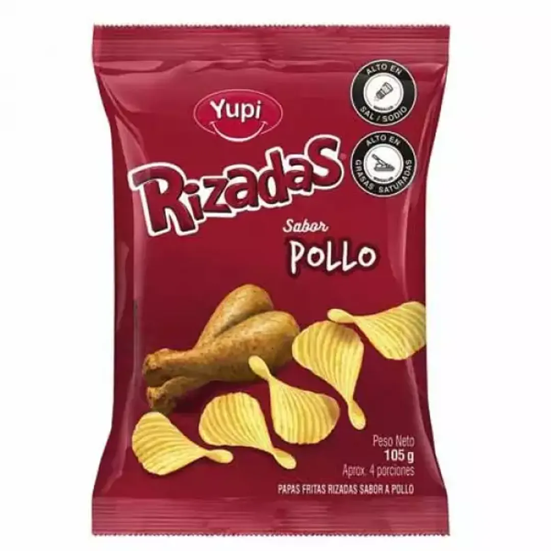 PAPA RIZADA POLLO*105G