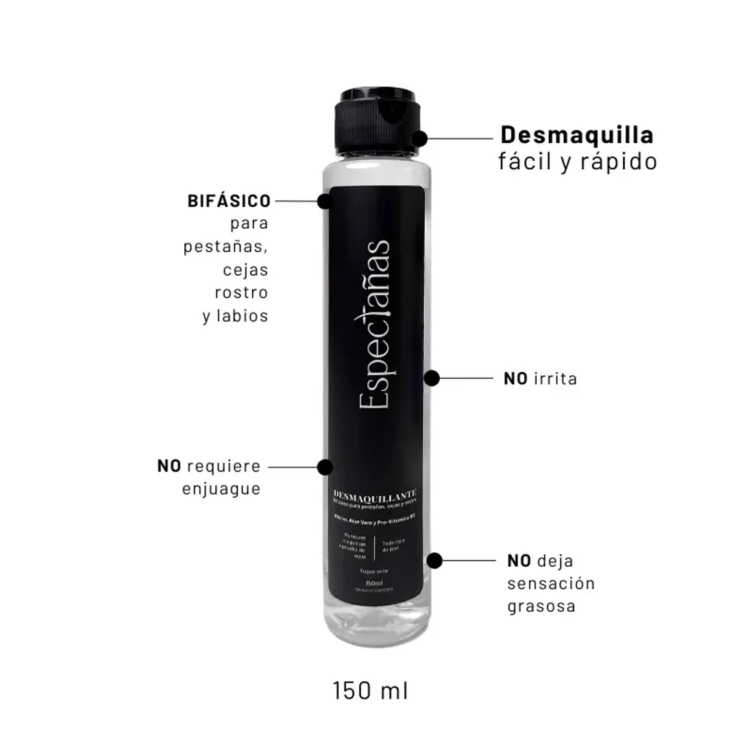 DESMAQUILLANTE BIFASICO 150ML ESPECTAÑAS