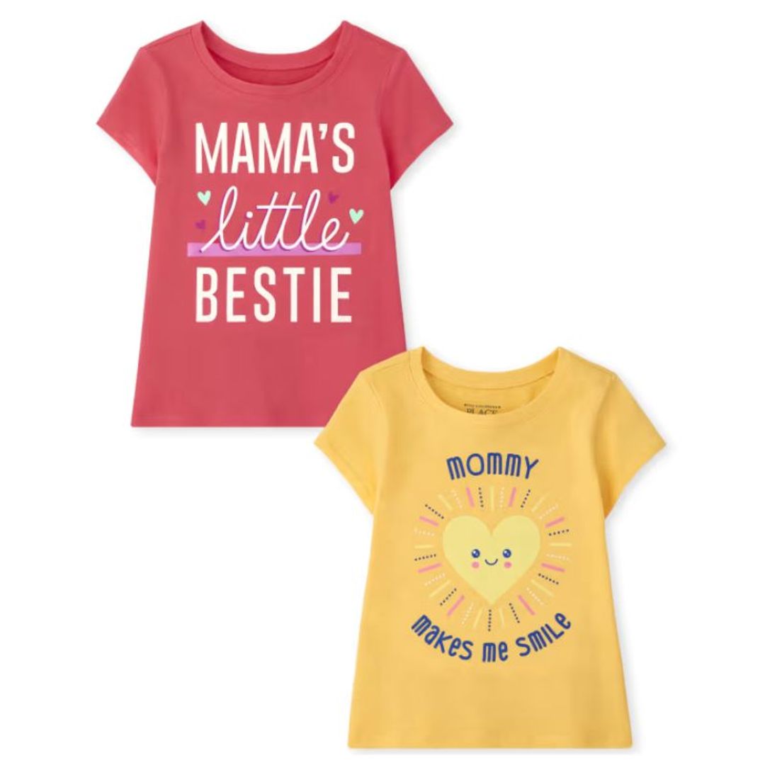 5T Set 2 Camisetas CHILDRENS PLACE