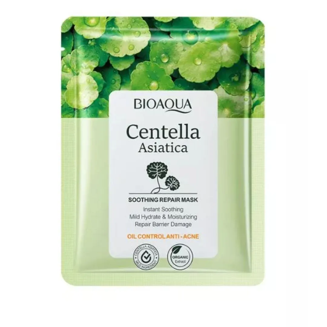 Mascarilla o Velo Facial Centella Asiática Bioaqua