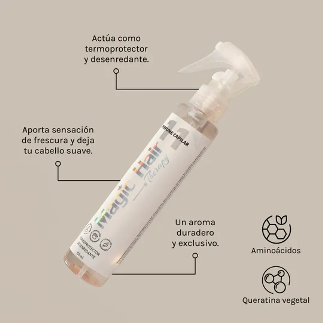 PERFUME CAPILAR 3 EN 1 155ML MAGIC HAIR 