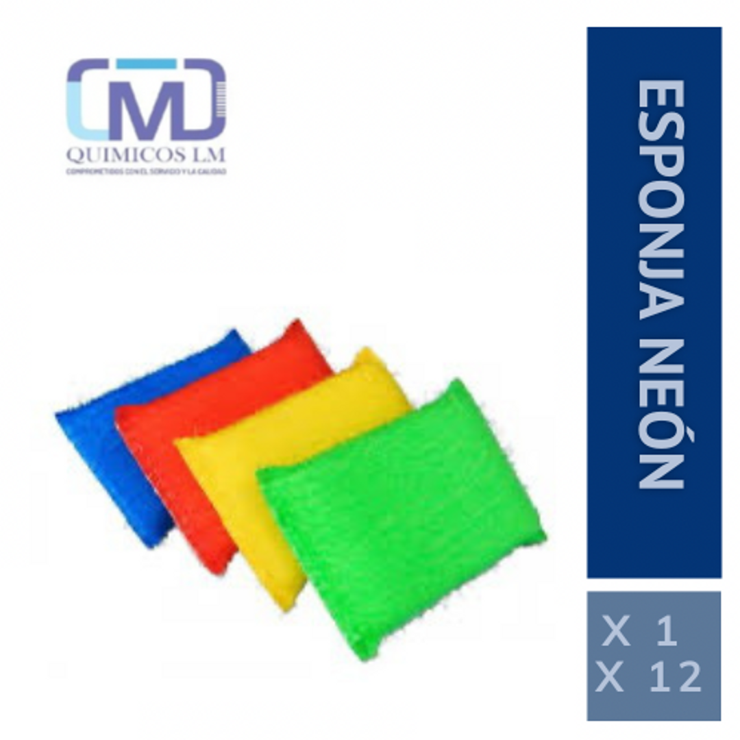 ESPONJA NEÓN 