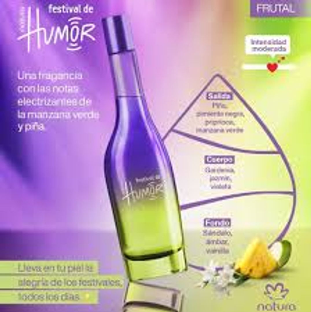 FESTIVAL DE HUMOR NATURA, 75ML PARA DAMA