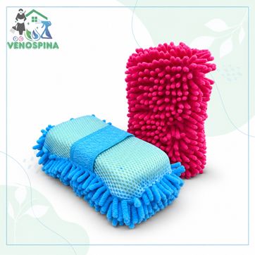 Imagen del producto ESPONJA LAVA CARRO/MOTO MICROFIBRA
