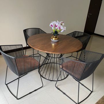 COMEDOR 4 PUESTOS EN PINO - imagen 1