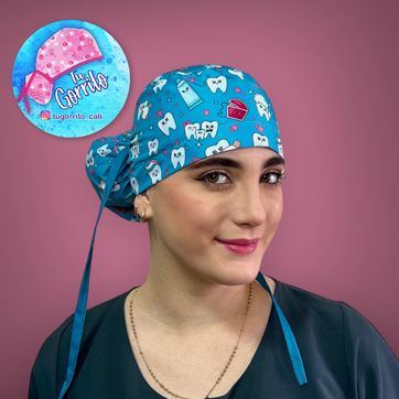 Muelitas fondo azul  - imagen 1