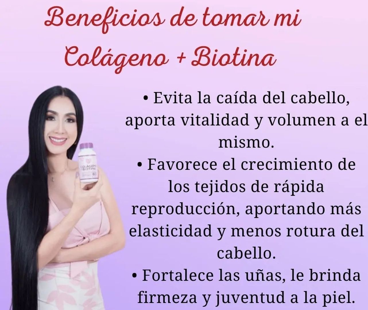Colágeno + Biotina “Andreina Hair”