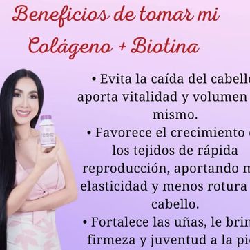 Colágeno + Biotina “Andreina Hair” - imagen 3