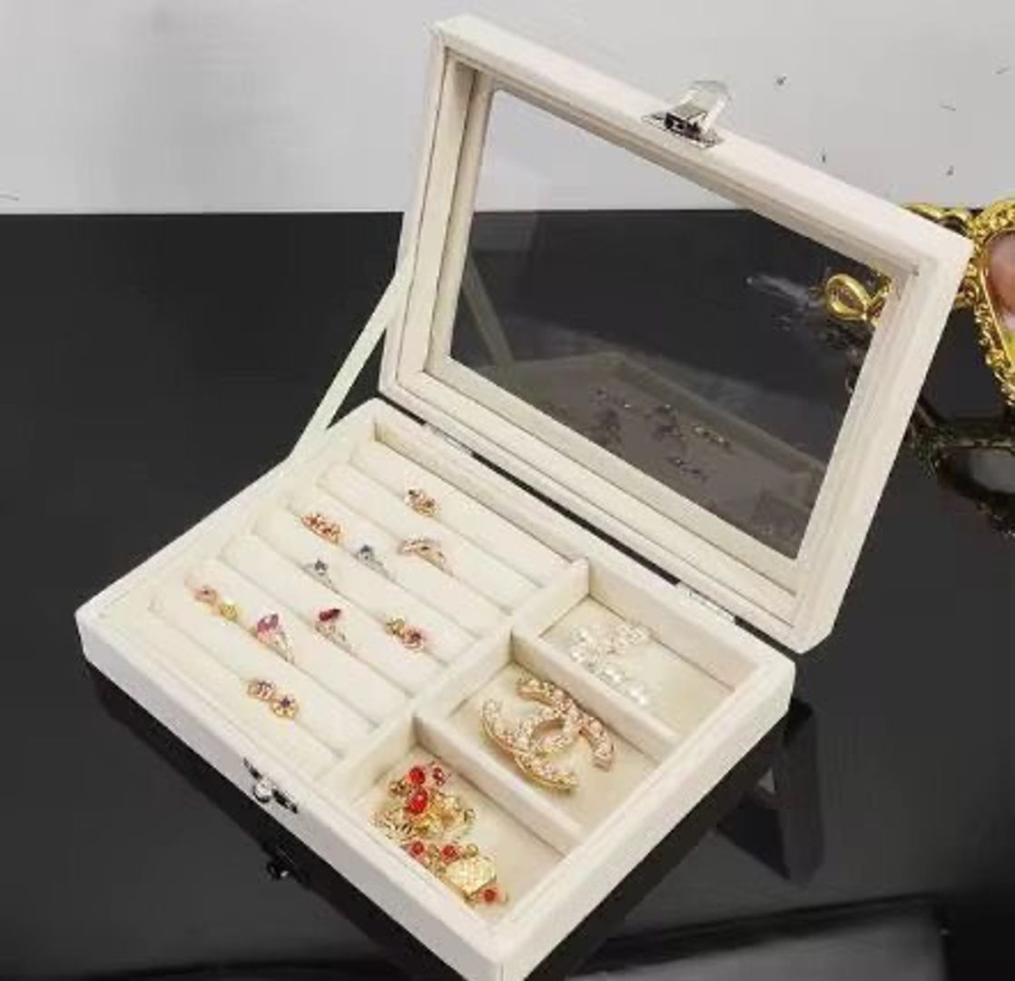 Joyero tapa vidrio 