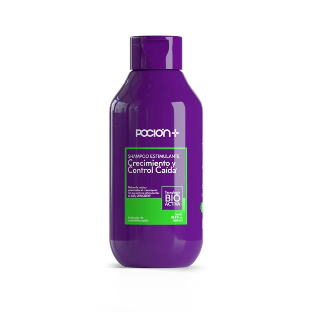 Poción+ Shampoo Crecimiento y Control Caida