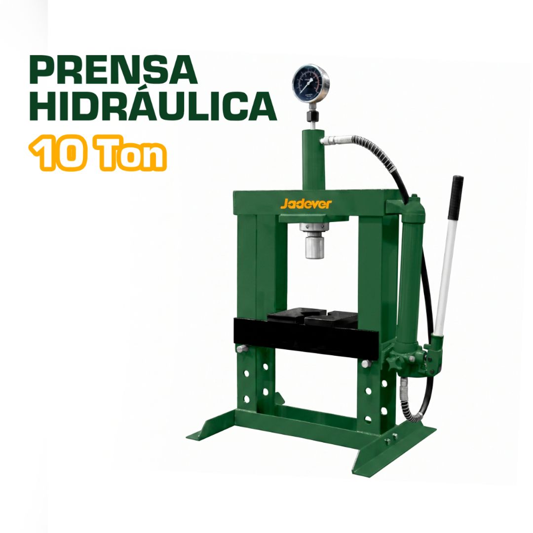 PRENSA HIDRAULICA 10 TONELADAS  165MM 
