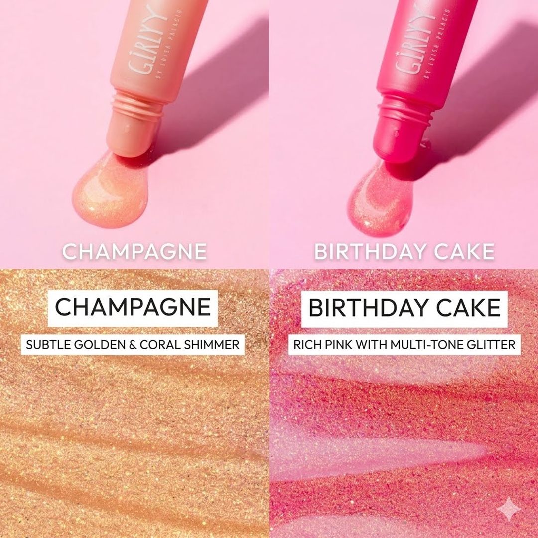 LIP BALM CON PEPTIDOS Y BRILLOS GIRLY 