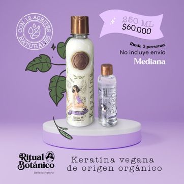 Imagen del producto KERATINA RITUAL BOTÁNICO 250 ML 2 PERSONAS