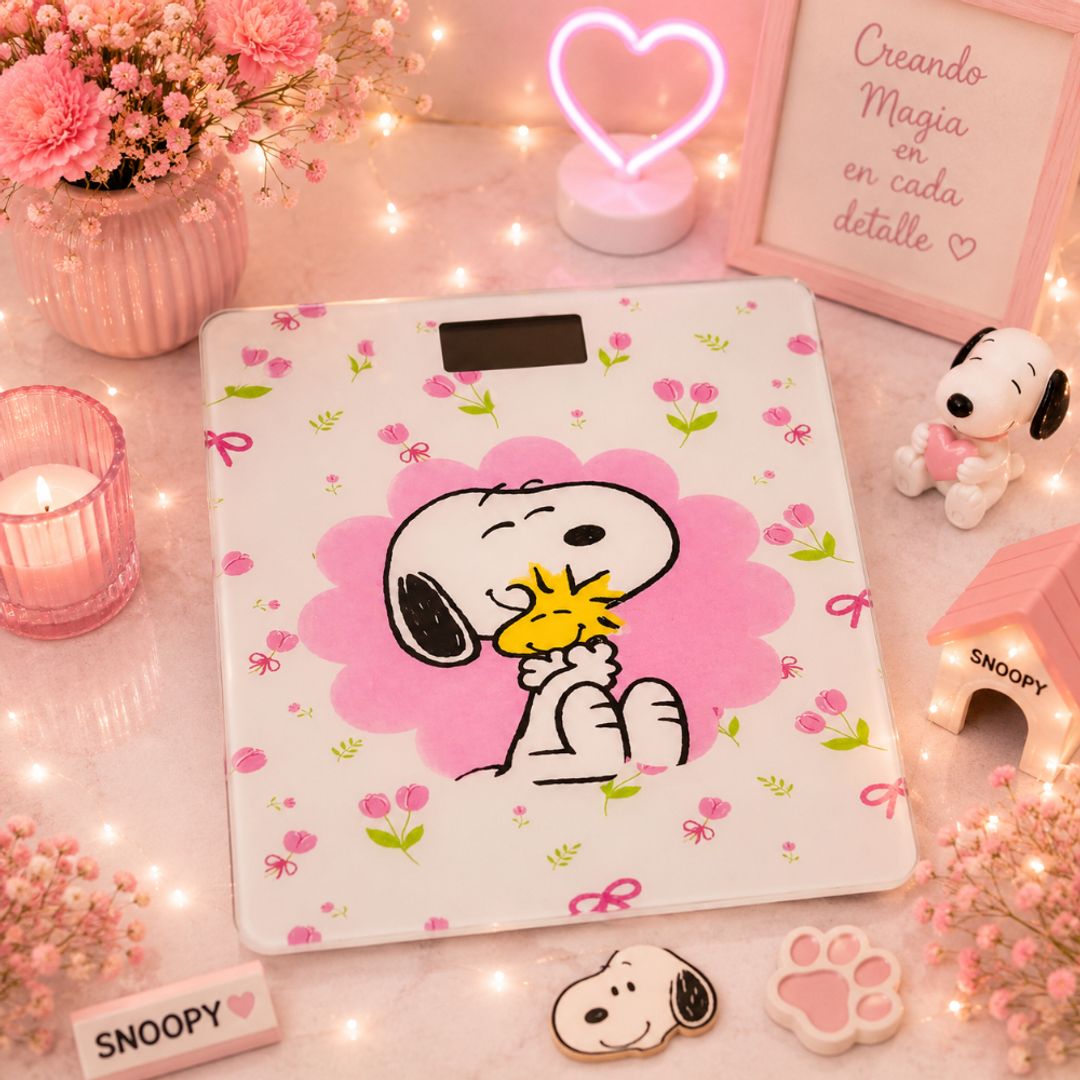 Báscula snoopy 