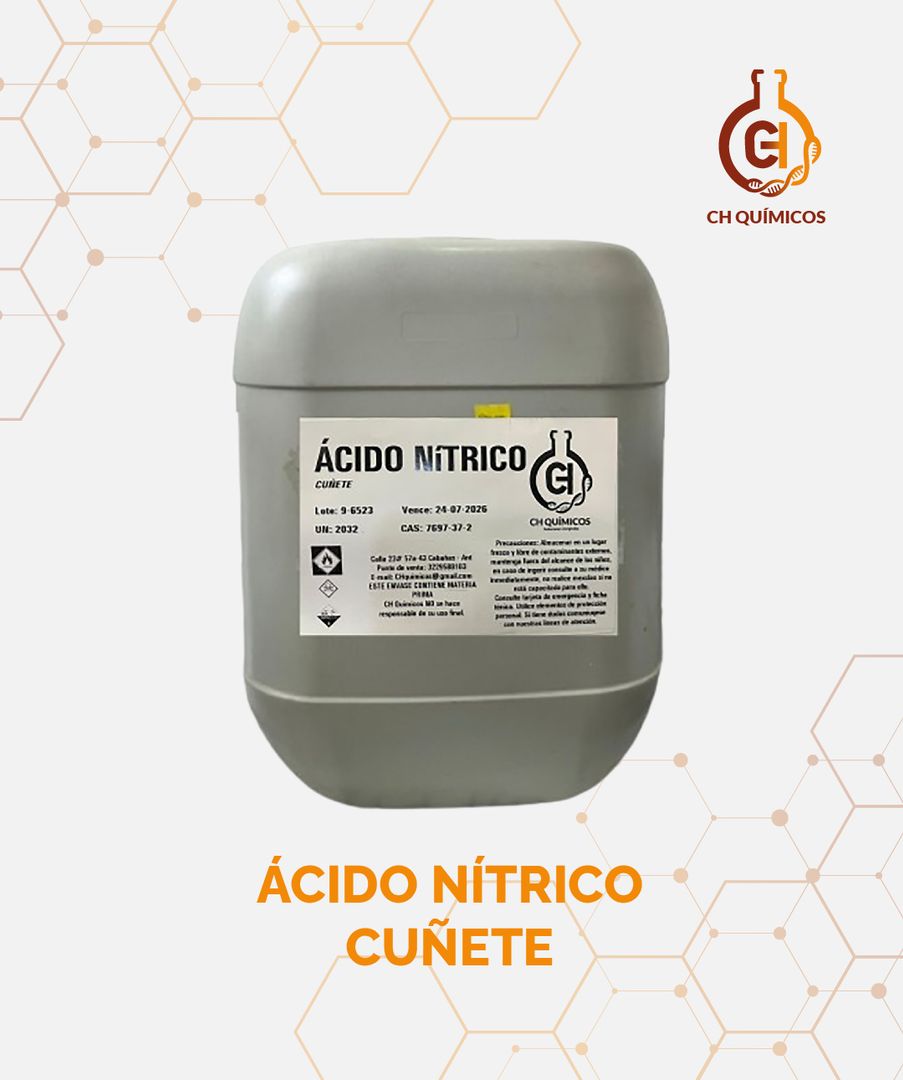 ÁCIDO NÍTRICO - CUÑETE