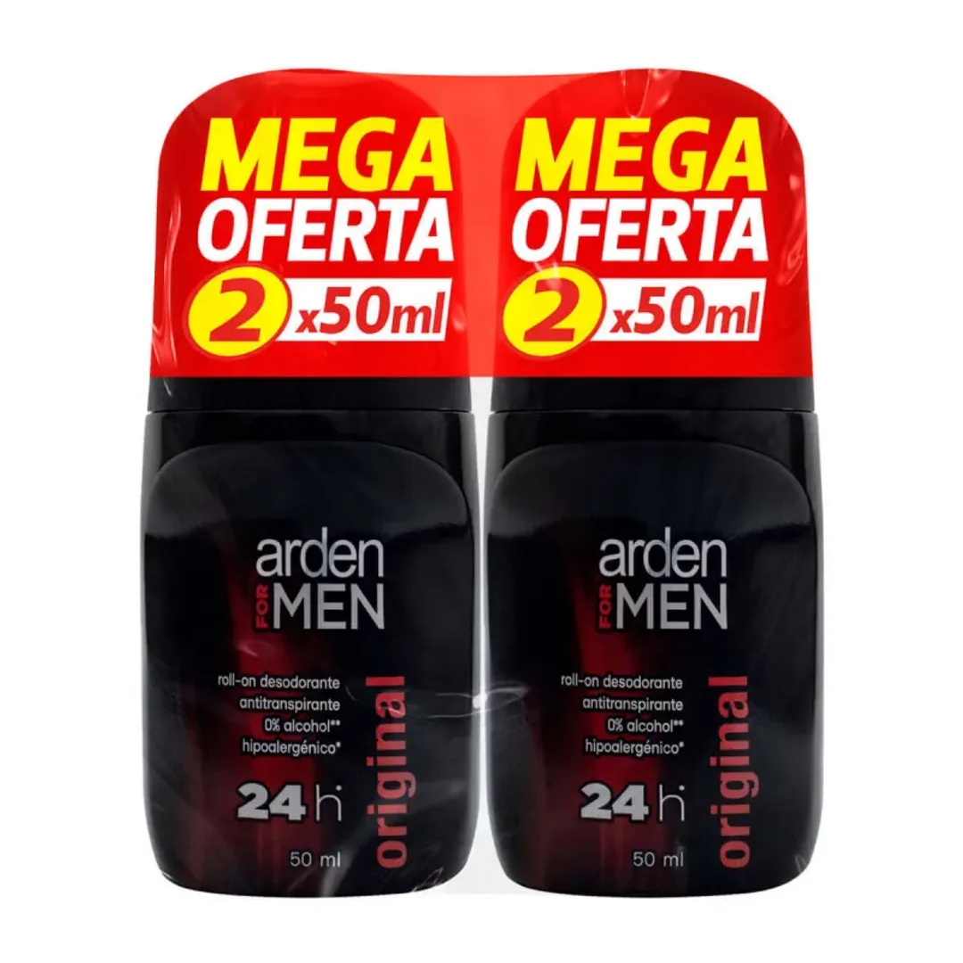 ARDEN FOR MEN ROLL ON CLASSIC*2*50ML