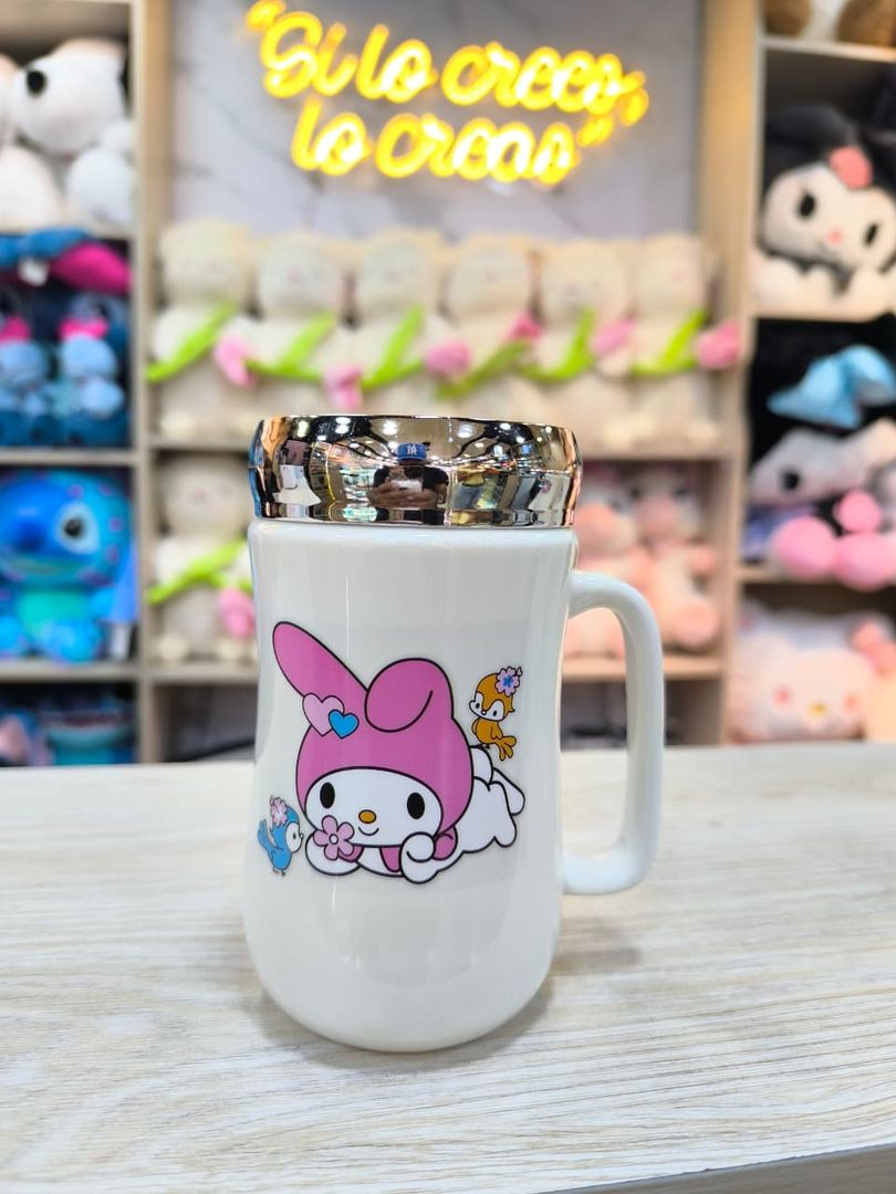 MUG TAPA ESPEJO MELODY V3 plateado