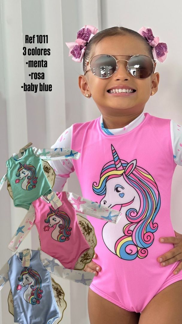 VESTIDO DE BAÑO NIÑA 