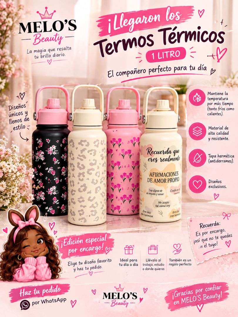 Termo térmico 1 litro 