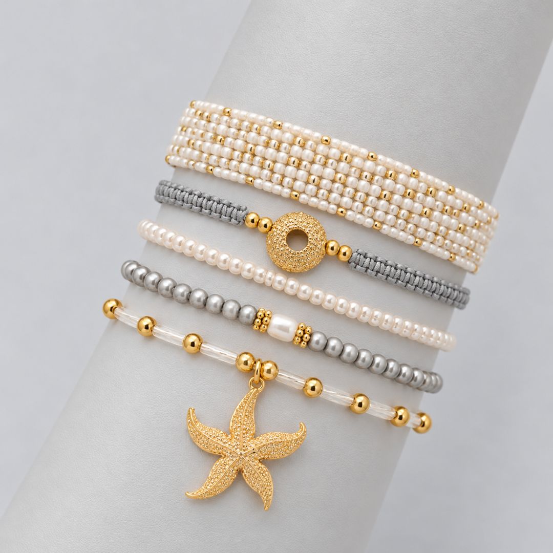 Set Pulsera Erizo