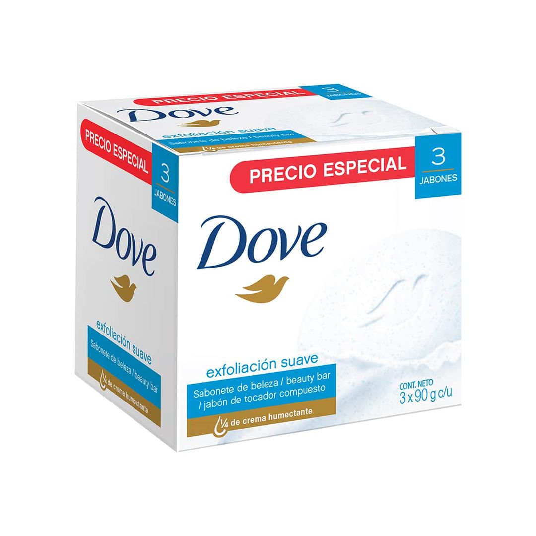 JABON DOVE EXFOLIACION*3*90G