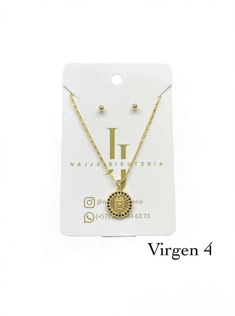 Collar Rodinado Virgen 2