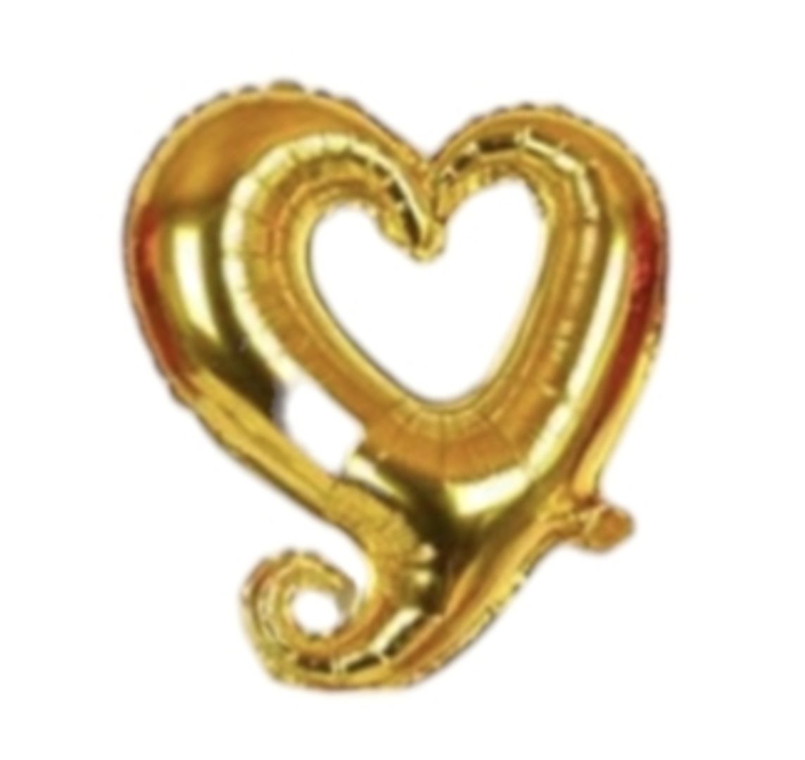 GLOBO FOIL CORAZON ABIERTO 18' 