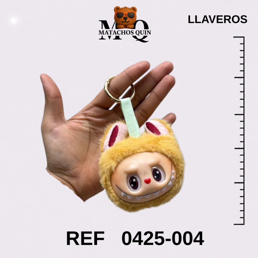 LLAVEROS DE LA CARITA DE LA LABUBU