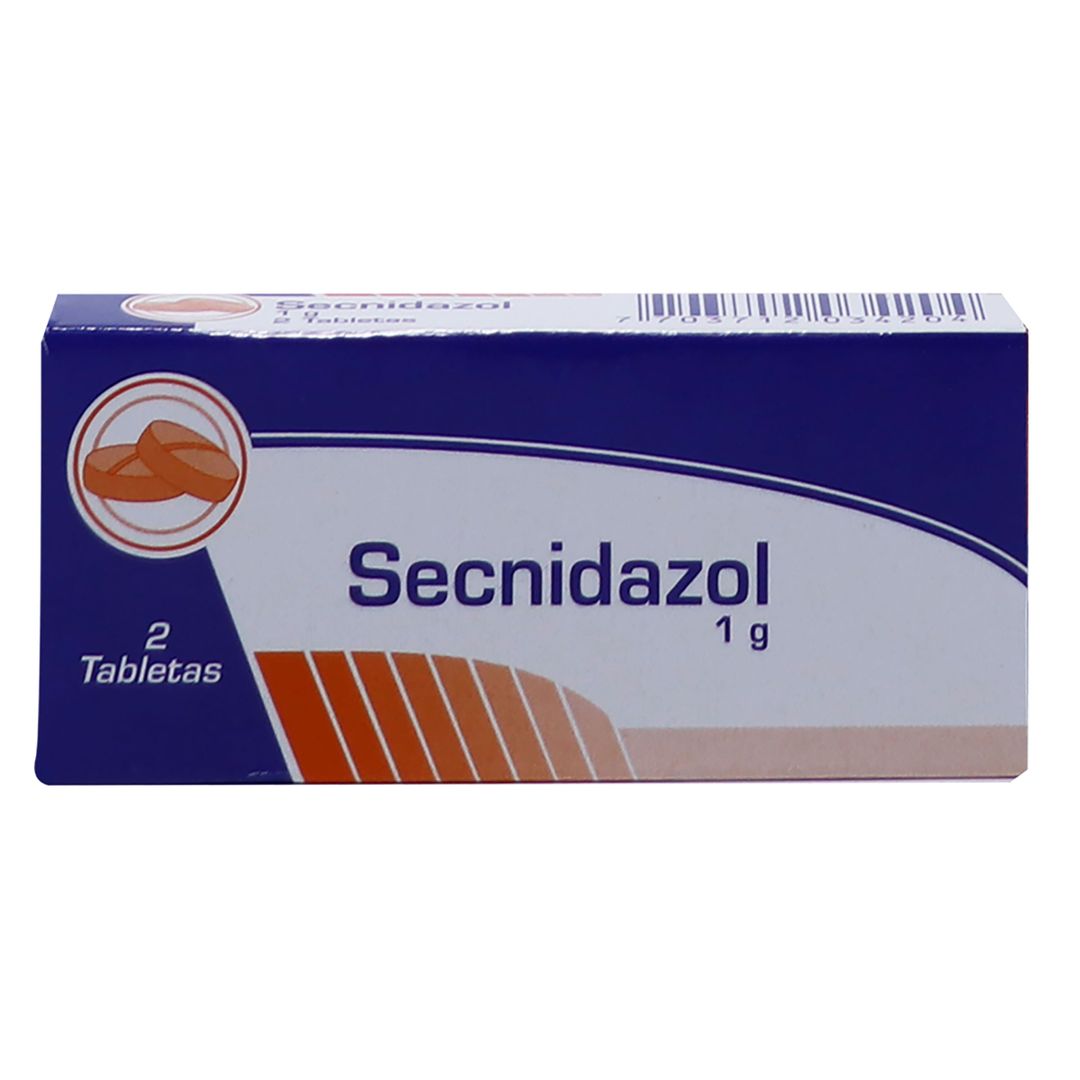 SECNIDAZOL 1 GR COASPHARMA DIS X 2 TAB
