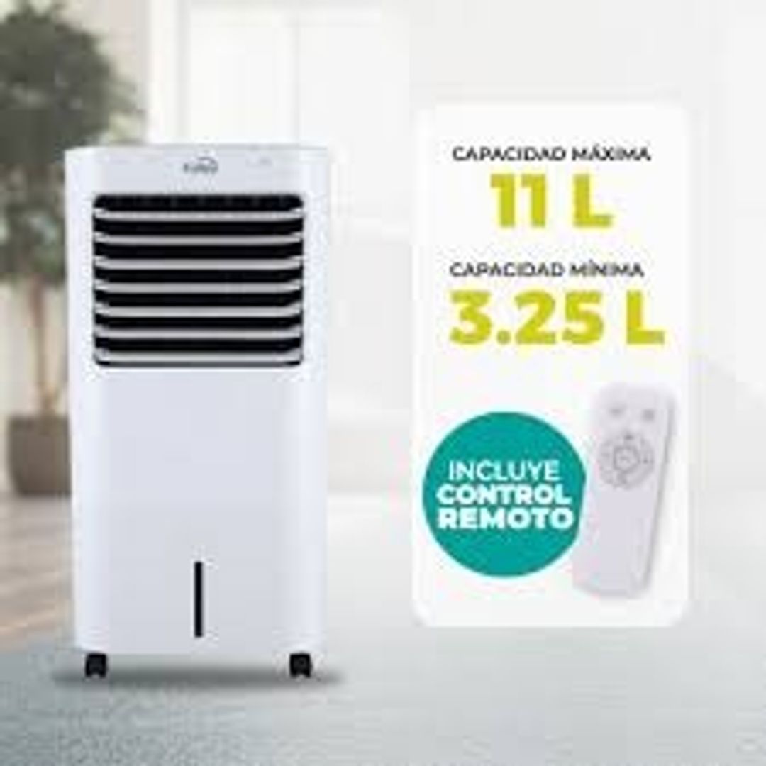 Enfriador de aire KALLEY K-ARC con capacidad máxima de 11L 