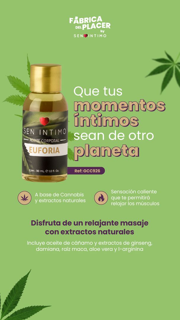 Aceite Euforia X 30 ML