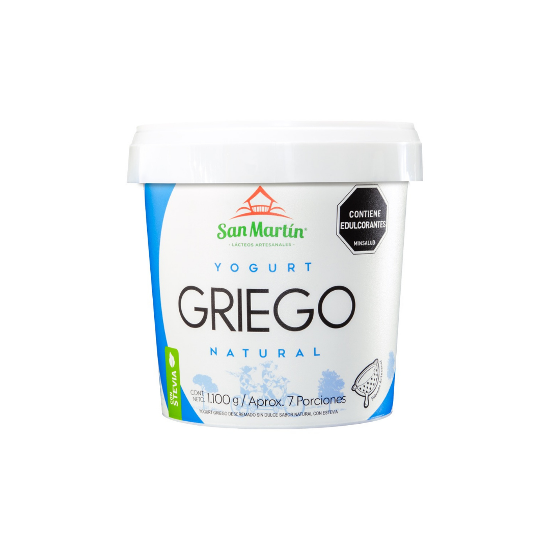 YOGURT GRIEGO NATURAL X 1100 GR SAN MARTIN