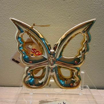Imagen del producto FIGURA CROMADA DORADA MARIPOSA