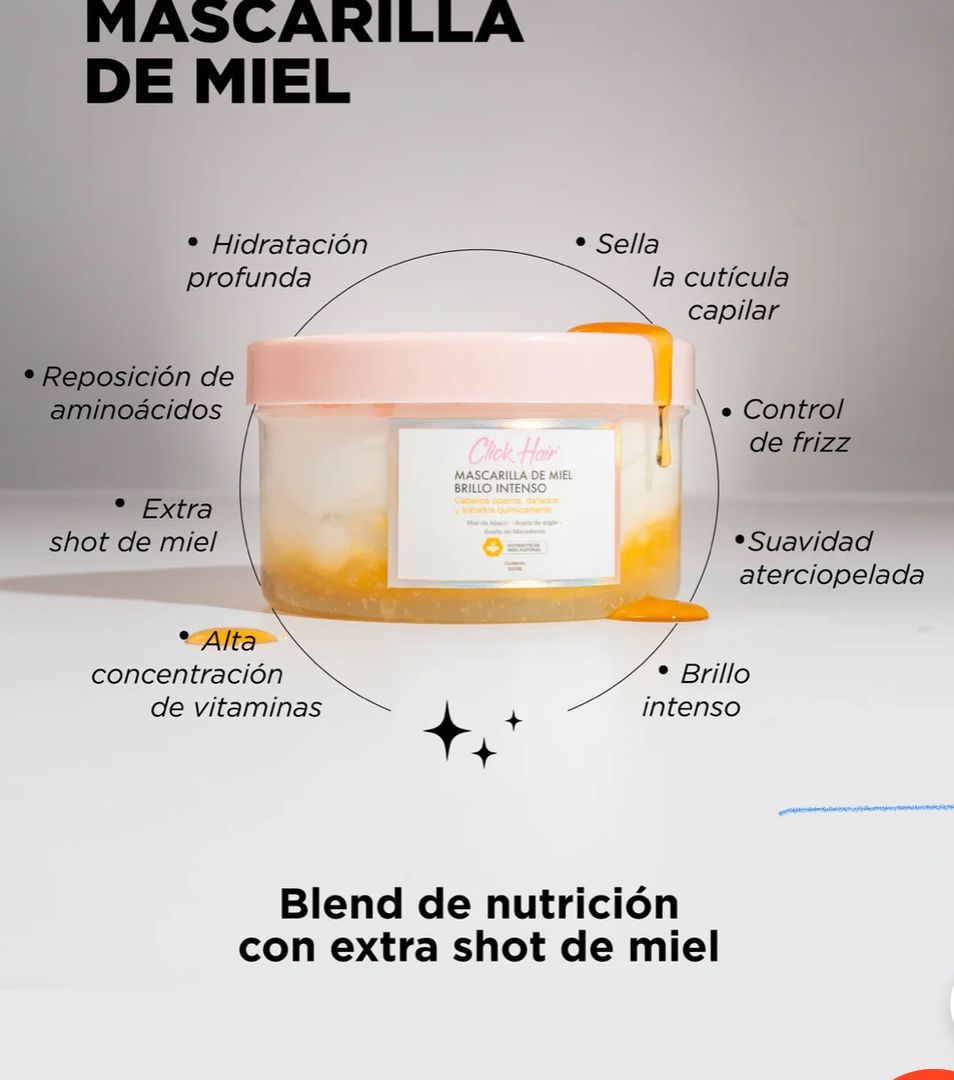 MASCARILLA DE MIEL 