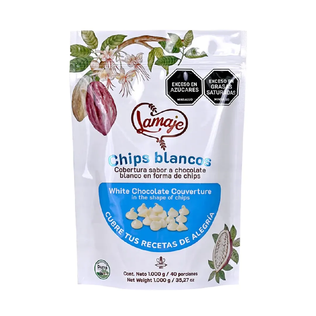 CHIPS BLANCO LAMAJE*1000G