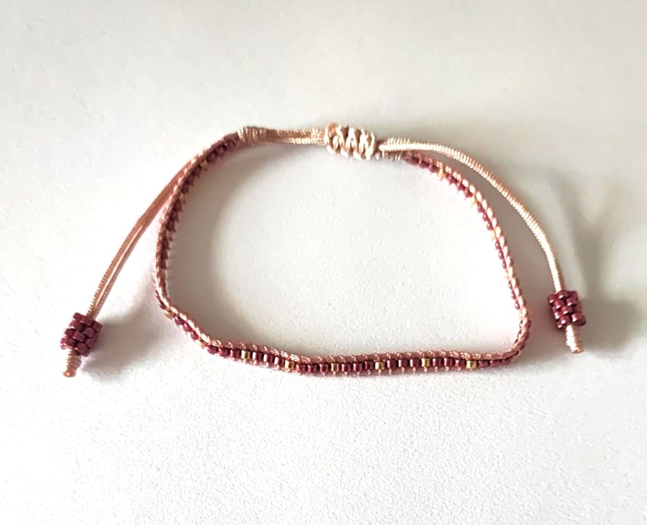 Pulsera Duo Flor Mini Miyuki