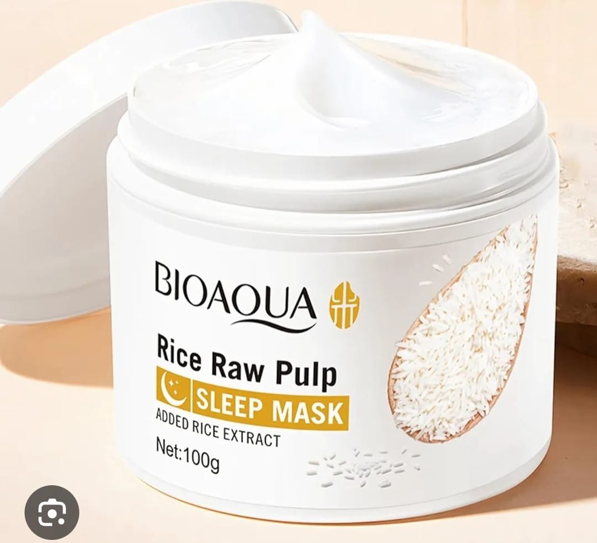 MASCARILLA NOCTURNA ARROZ BIOAQUA