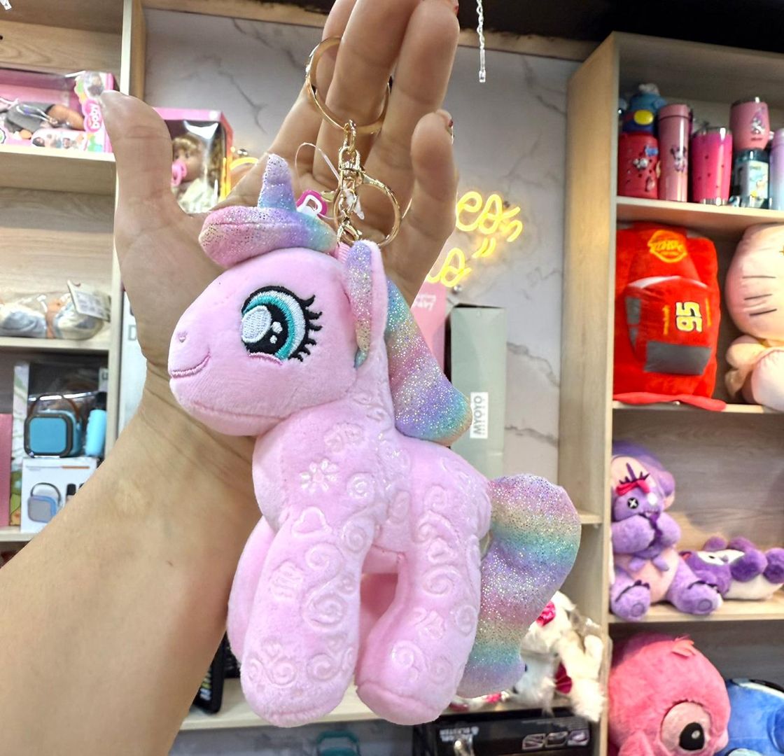 LLAVERO UNICORNIO  PELUCHE