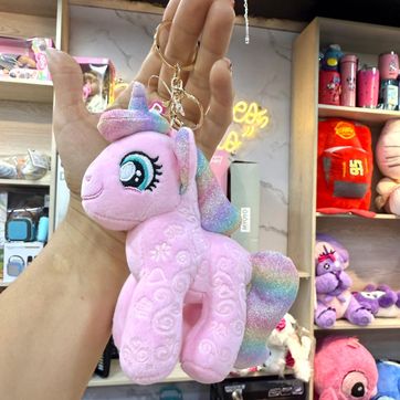 LLAVERO UNICORNIO  PELUCHE - imagen 1