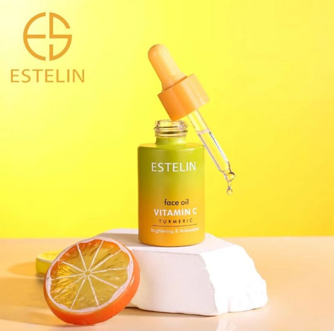 ACEITE FACIAL CON VITAMINA C Y CÚRCUMA ESTELIN