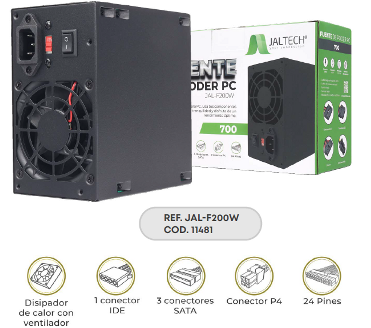 FUENTE DE PODER PC 700