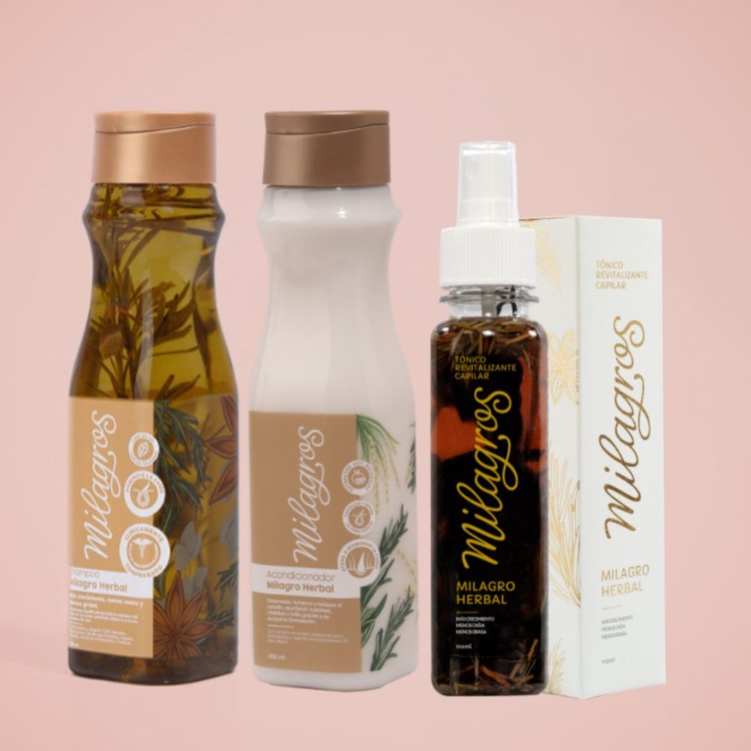 Kit Trio Herbal Milagros