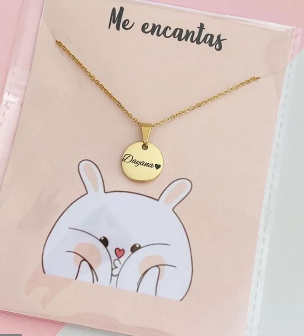 COLLAR PLACA NOMBRE 