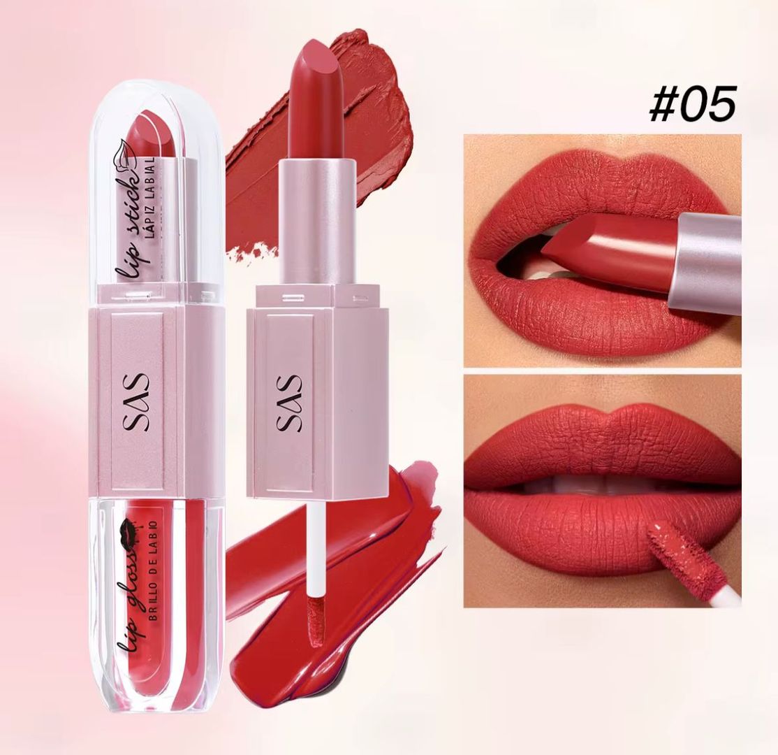 LAPIZ LABIAL CON LIP GLOSS SAS SAC099A 