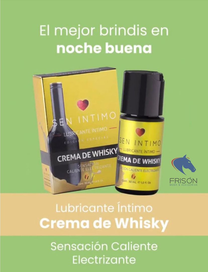 Lubricante Caliente Crema De Whisky 
