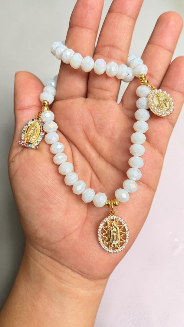 Denario Pulsera blanco